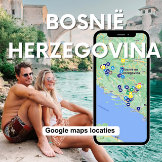 Bosnia Google maps kaart