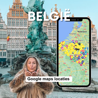 Google maps kaart Belgie
